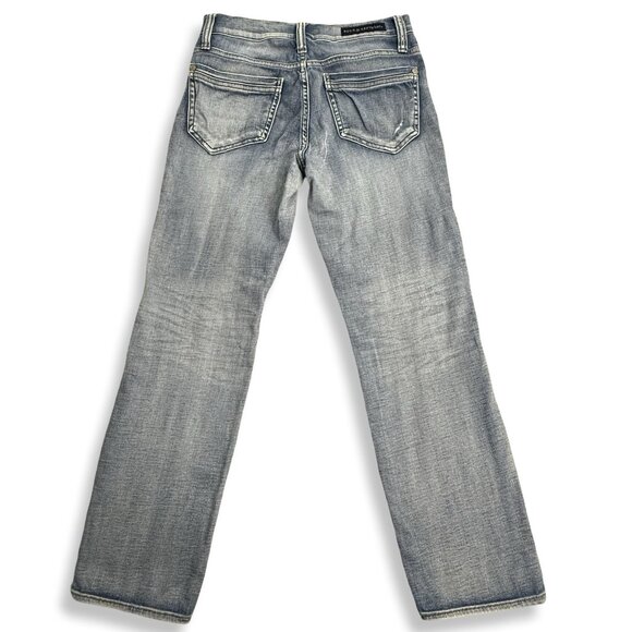 Rock & Republic Indee Jeans Women 4 Straight Distressed Grunge Boyfriend Stretch - Picture 2 of 10